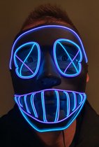 24Gadgets Halloween Masker - Verkleedmasker - Purge - LED Hannibal Masker