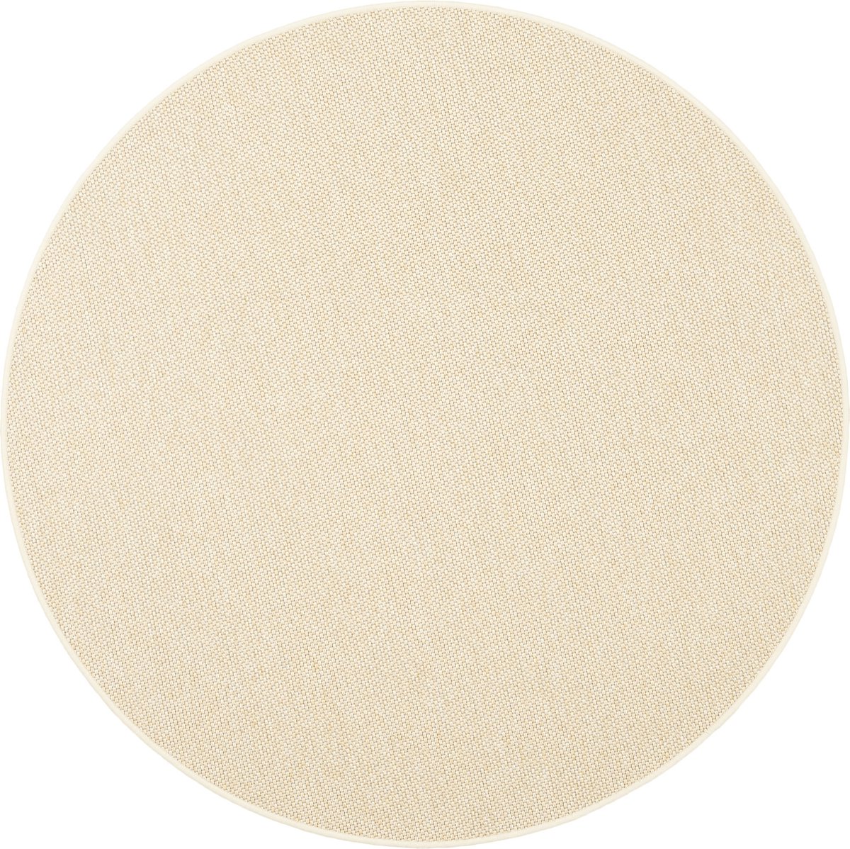 Snapstyle Vloerkleed Bentzon Natuur Platweave Rond Beige