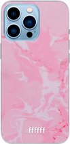 6F hoesje - geschikt voor iPhone 13 Pro - Transparant TPU Case - Pink Sync #ffffff