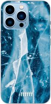 6F hoesje - geschikt voor iPhone 13 Pro Max - Transparant TPU Case - Cracked Ice #ffffff