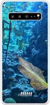 6F hoesje - geschikt voor Samsung Galaxy S10 5G -  Transparant TPU Case - Coral Reef #ffffff