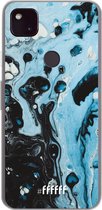 6F hoesje - geschikt voor Google Pixel 4a 5G -  Transparant TPU Case - Melted Opal #ffffff