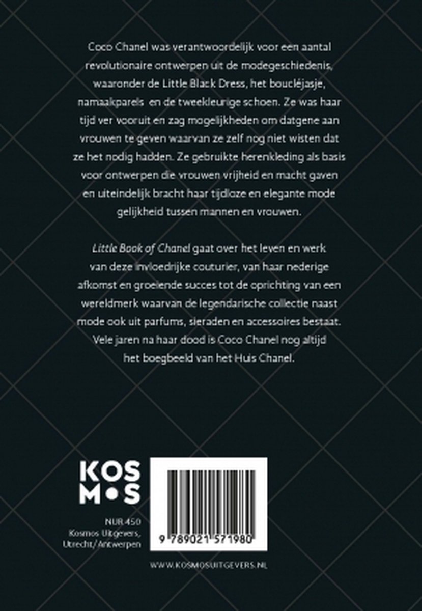 Little Book of Chanel - back cover