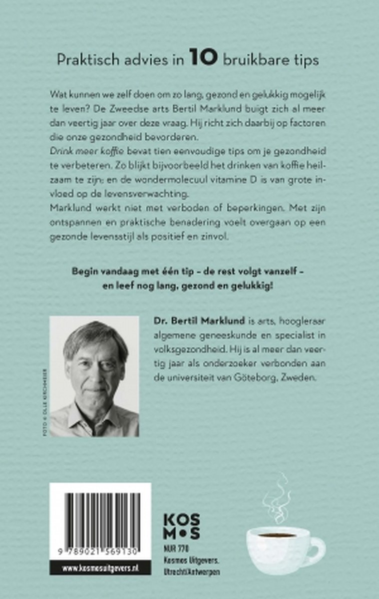 Drink meer koffie - back cover