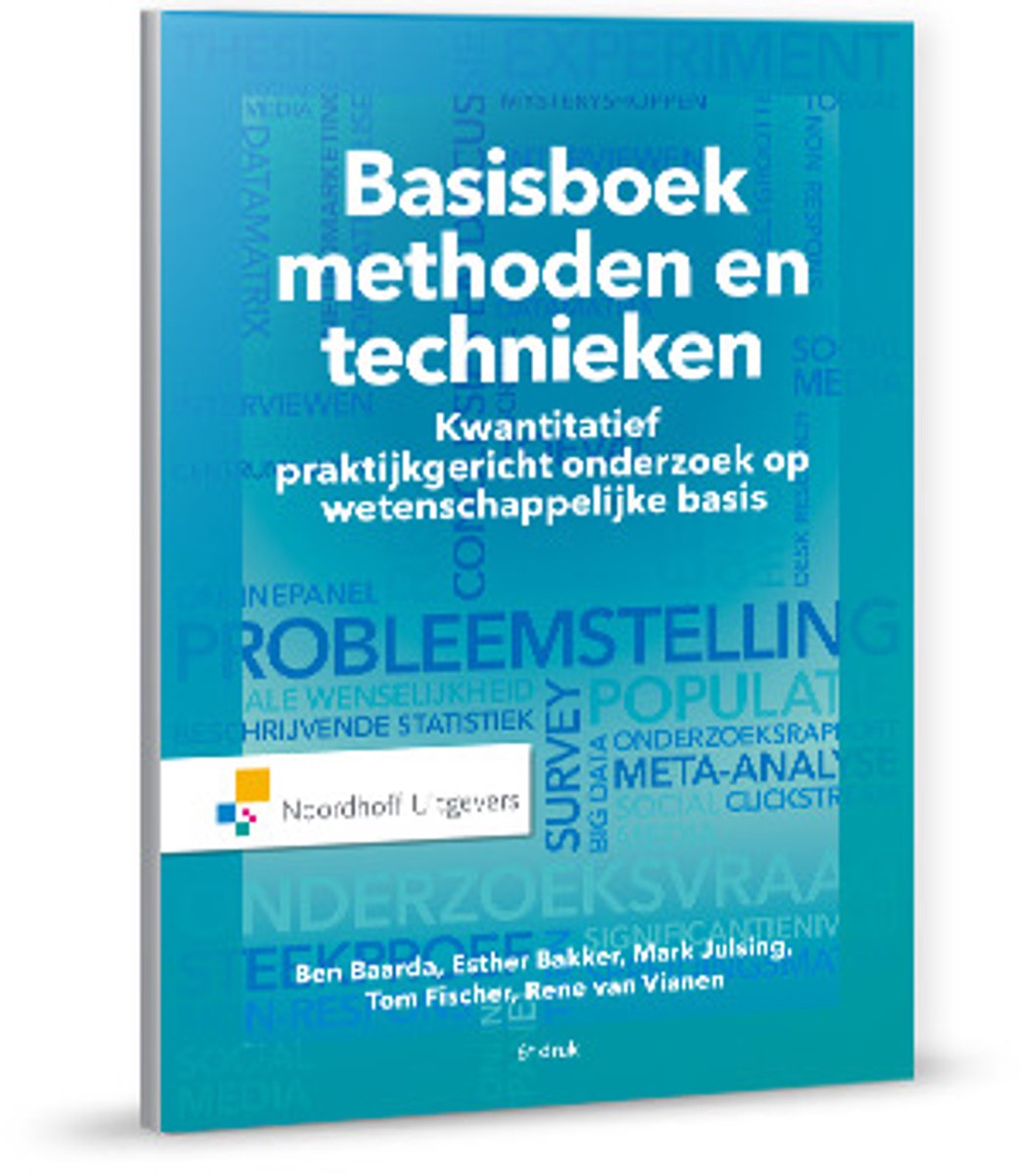 Omslag van Basisboek methoden en technieken
