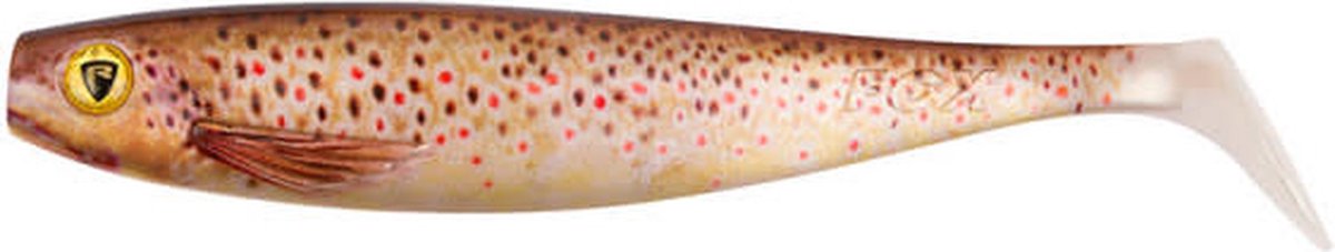 Fox Rage Pro Shad Natural Classic2 Finish 10cm - Kleur : Brown Trout