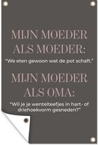 Mere Pleine D Humour Citation Du Jour De La Mere Et Ou Grand Mere Affiche Wit De Bol Com