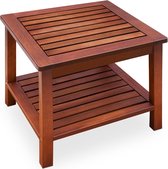 Bijzettafel/houten tafel Washington van voorgeolied acaciahout