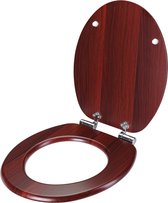 Casa MDF toiletbril hout met Softclosing mechanisme
