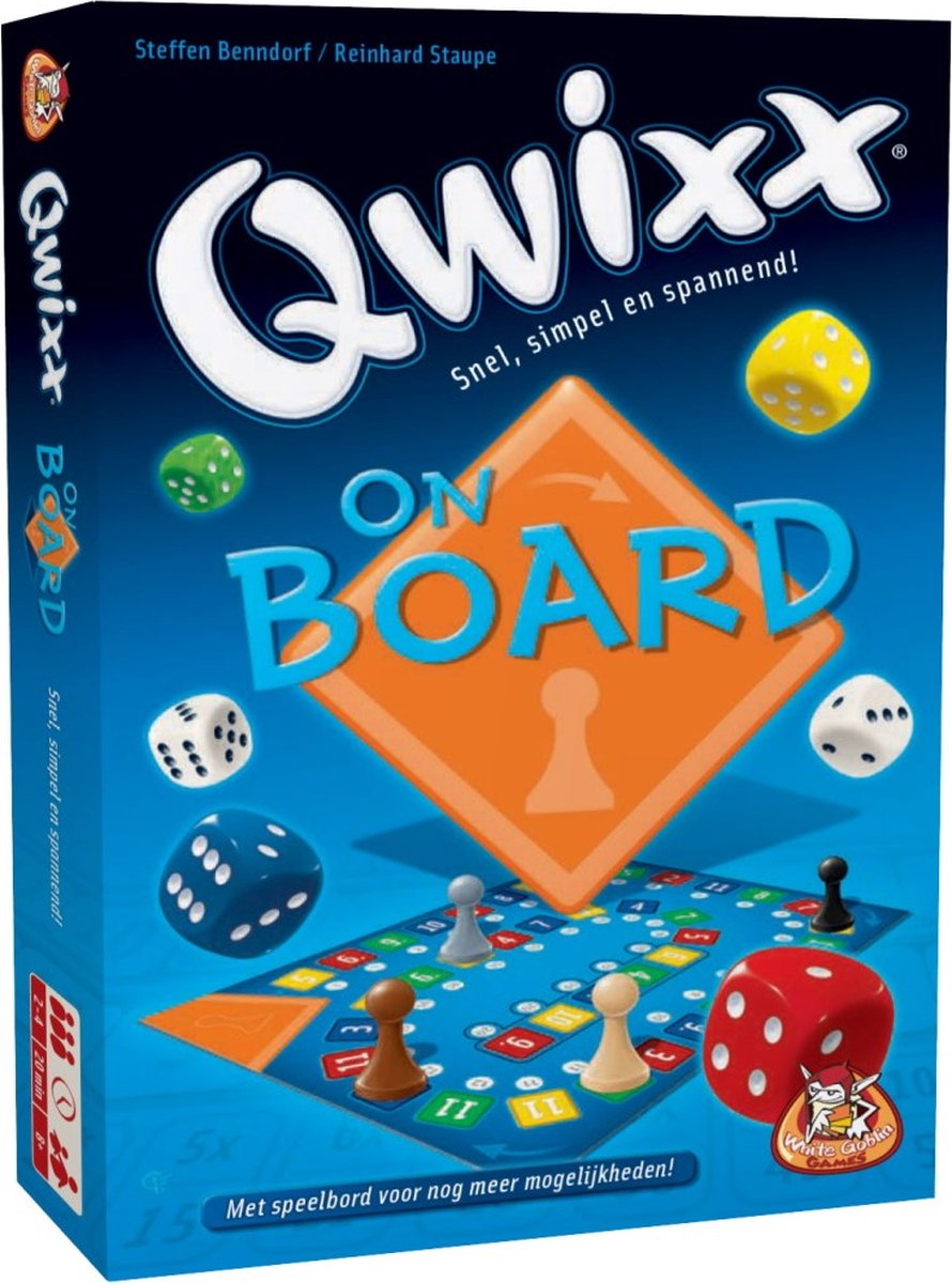 White Goblin Games - Qwixx On Board - Dobbelspel