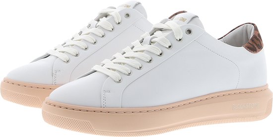 Blackstone TW90 WHITE ROSE - LOW SNEAKER - Vrouw - White - Maat: 41 |  bol.com