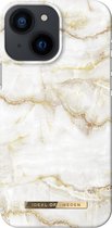 iDeal of Sweden Fashion Backcover iPhone 13 Mini hoesje - Golden Pearl Marble