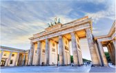 Brandenburger Tor aan de Pariser Platz in Berlijn - Foto op Forex - 45 x 30 cm