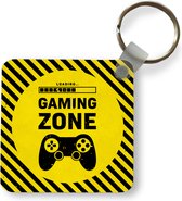 Sleutelhanger - Uitdeelcadeautjes - Gaming - Quotes - Controller - Gaming zone - Game - Plastic