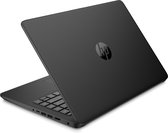 HP 14s - Laptop - 14 inch - AMD Ryzen 3 - 4 GB - 128 GB SSD - Windows 10 Home S - Zwart