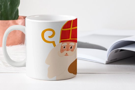 Mug - Sinterklaas - Cadeaux - Citation - Sint - 350 ML - Tasse