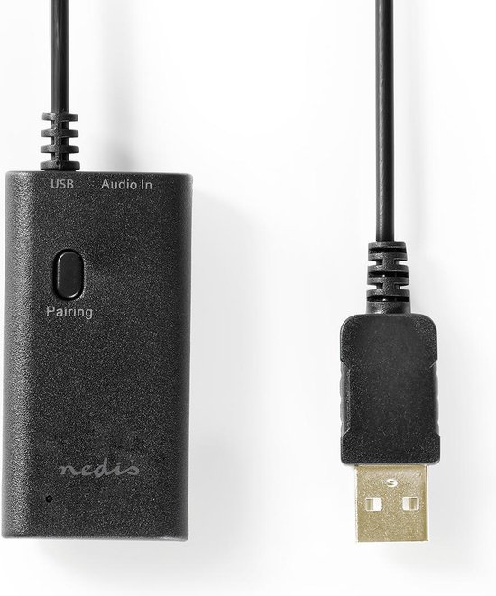 Nedis Bluetooth-Zender - Input: 1x AUX / 1x USB - SBC - Maximaal 1 Apparaat - Zwart van Nedis — afbeelding 5