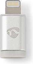 Nedis Lightning-Adapter | Apple Lightning 8-Pins | USB Micro-B Female | Verguld | 22 mm | Aluminium | Cover Window Box