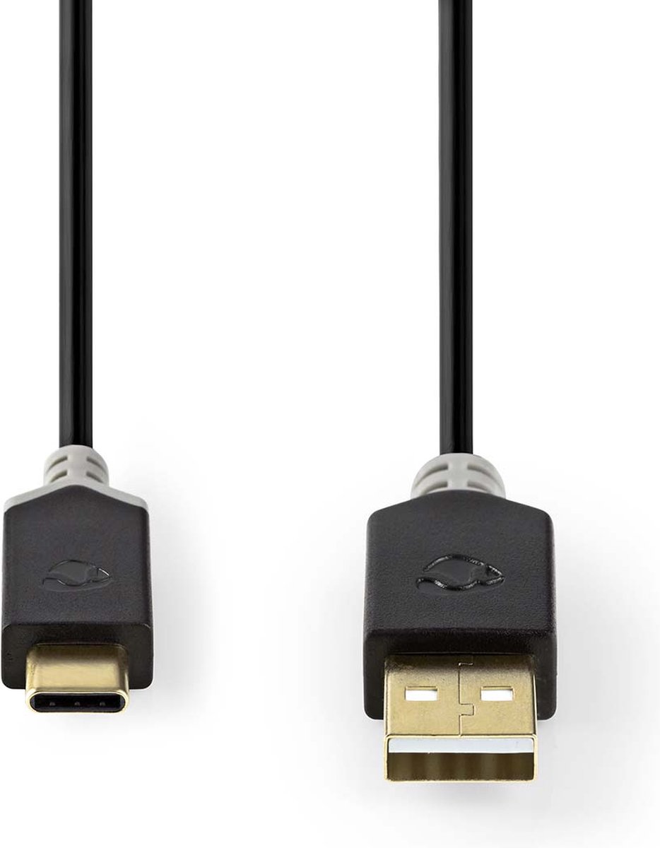 NEDIS CCBW60600AT10 USB-kabel 1,00 m Antraciet