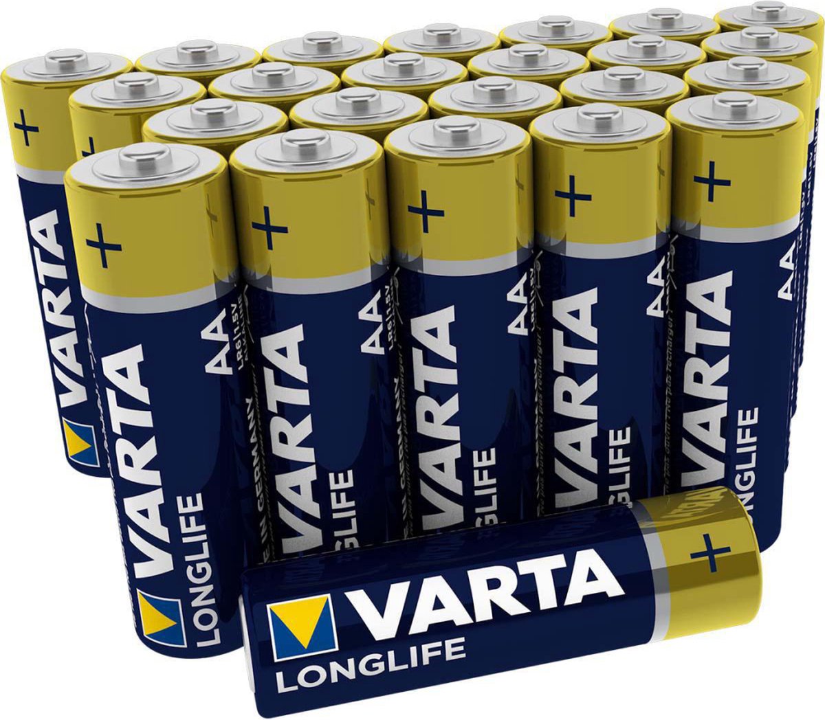 Varta pile Longlife Power AA, paquet de 24 pièces sur