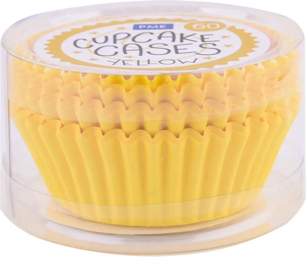 SET. 100 Caissettes à Mini Cupcakes Muffins Fleurs Jaune