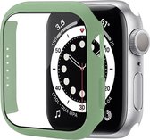 Mobigear Color Hardcase Hoesje voor Apple Watch Series 7 (45mm) - Groen