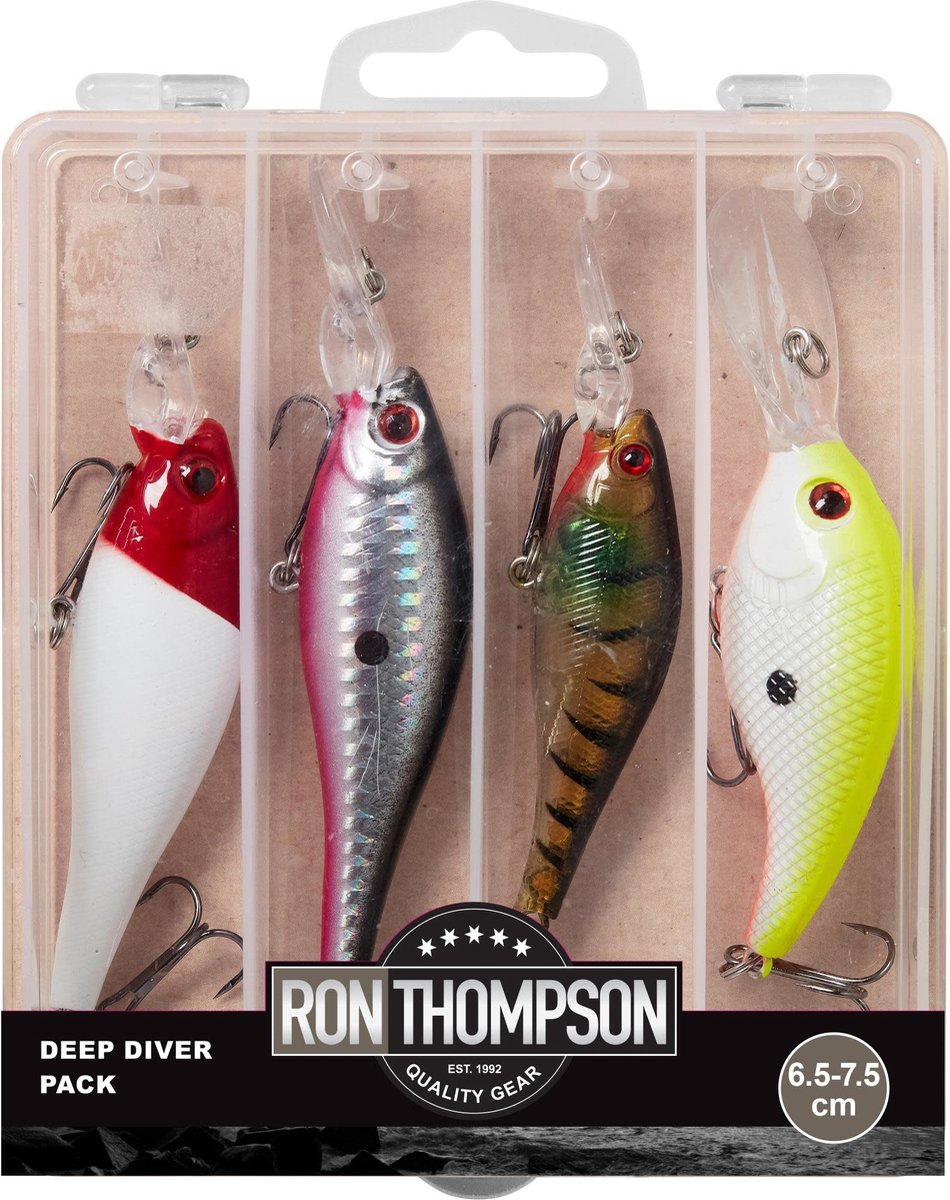 Ron Thompson Deep Diver Pack in Box - 4pcs - Plug