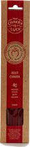 Acorde Wierookstokjes Root 30,5 Cm Hout/hars Rood 41-delig