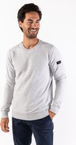 P&S Heren sweater-MORGAN-grey-S