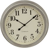ATMOSPHERA Kunststof pendule - grijs - Ø 35 cm