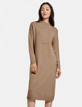 GERRY WEBER Dames Gebreide jurk met opstaande kraag