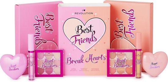 I Heart Revolution Best Friends Break Hearts Gift Set - Cadeauset - Cadeau - Make-up - Tieners