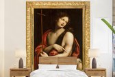 Behang - Fotobehang St. John the Baptist - Leonardo da Vinci - Breedte 195 cm x hoogte 240 cm