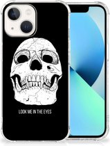 Beschermhoes Geschikt voor iPhone13 Telefoon Hoesje met doorzichtige rand Skull Eyes