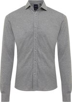 ELLIAS | Overhemd met knoopsluiting, grijs gemêleerd