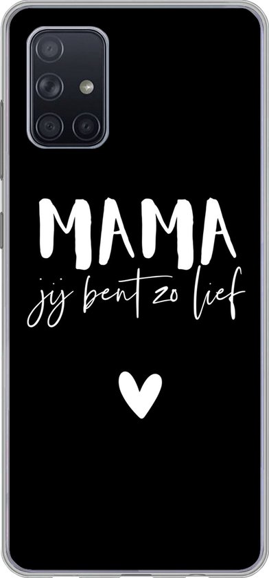 Coque Samsung Galaxy A51 - Mère - Amour - Citations - Siliconen