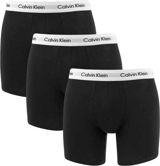 Calvin Calvin Klein Boxershorts 3-pack zwart-wit maat XL