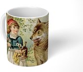 Mok - Wolf - Roodkapje - Bos - 350 ML - Beker