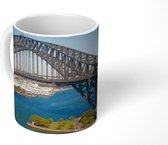 Mok - Sydney Harbour Bridge in Australië in de zomer - 350 ML - Beker