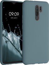 kwmobile telefoonhoesje voor Xiaomi Redmi 9 - Hoesje voor smartphone - Back cover in Arctische nacht