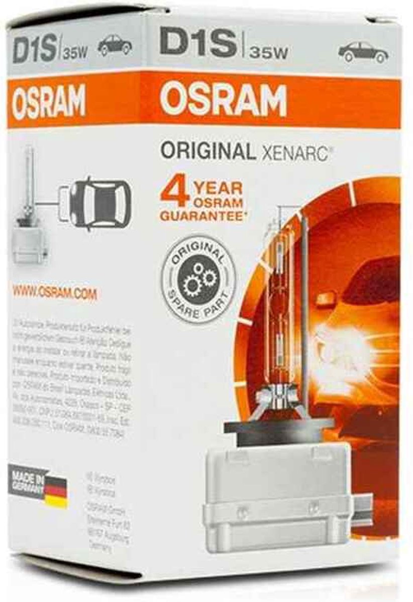 Osram Xenon Lamp Original - D1s Autolamp - 4100K - 1 Unité (s)
