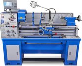 HBM 360 x 1000 Profi Metaaldraaibank met Grote Doorlaat Met 3 Assig LCD Digitaal Uitleessysteem 400 Volt
