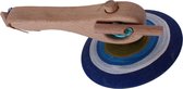 spinningtol hout 16 cm blauw/lichtblauw