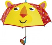 paraplu leeuw geel/rood 80 cm