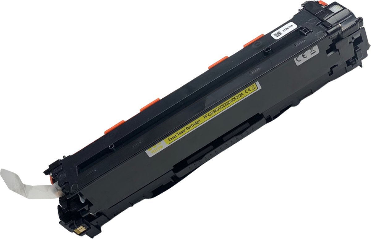 Inktplace huismerk toner CB542A / CE322A / CF212A yellow / Geel geschikt voor HP