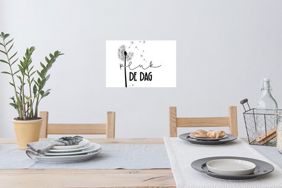 Stickers Stickers muraux - Citations - Saisir le jour - Carpe diem - Proverbes - 30x20 cm - Feuille adhésive