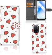 Flip Housse Étui OPPO A16 | A16s Coque Cœurs Cadeaux Saint Valentin