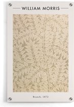 Walljar - William Morris - Branch - Muurdecoratie - Plexiglas schilderij