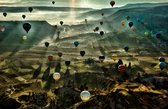 Luchtballonnen boven Cappadocië op Puzzel - Moeilijke Puzzel 1000 stukjes | Landschap - Fons Kern