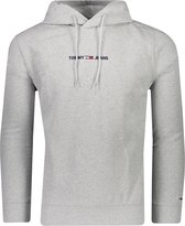 Tommy Hilfiger Sweater Grijs Normaal - Maat M - Heren - Herfst/Winter Collectie - Katoen;Polyester;Viscose;Elas